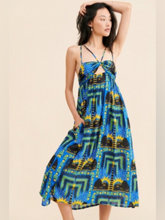 Anthropologie Dresses & Skirts - Anthropologie Incerti Strappy Bandeau Maxi Dress size 2X